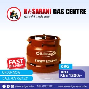 Mpishi Oil Libya 6 KG Refill
