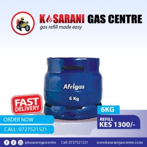 Shell Afrigas 6kg Gas Cylinder Refill