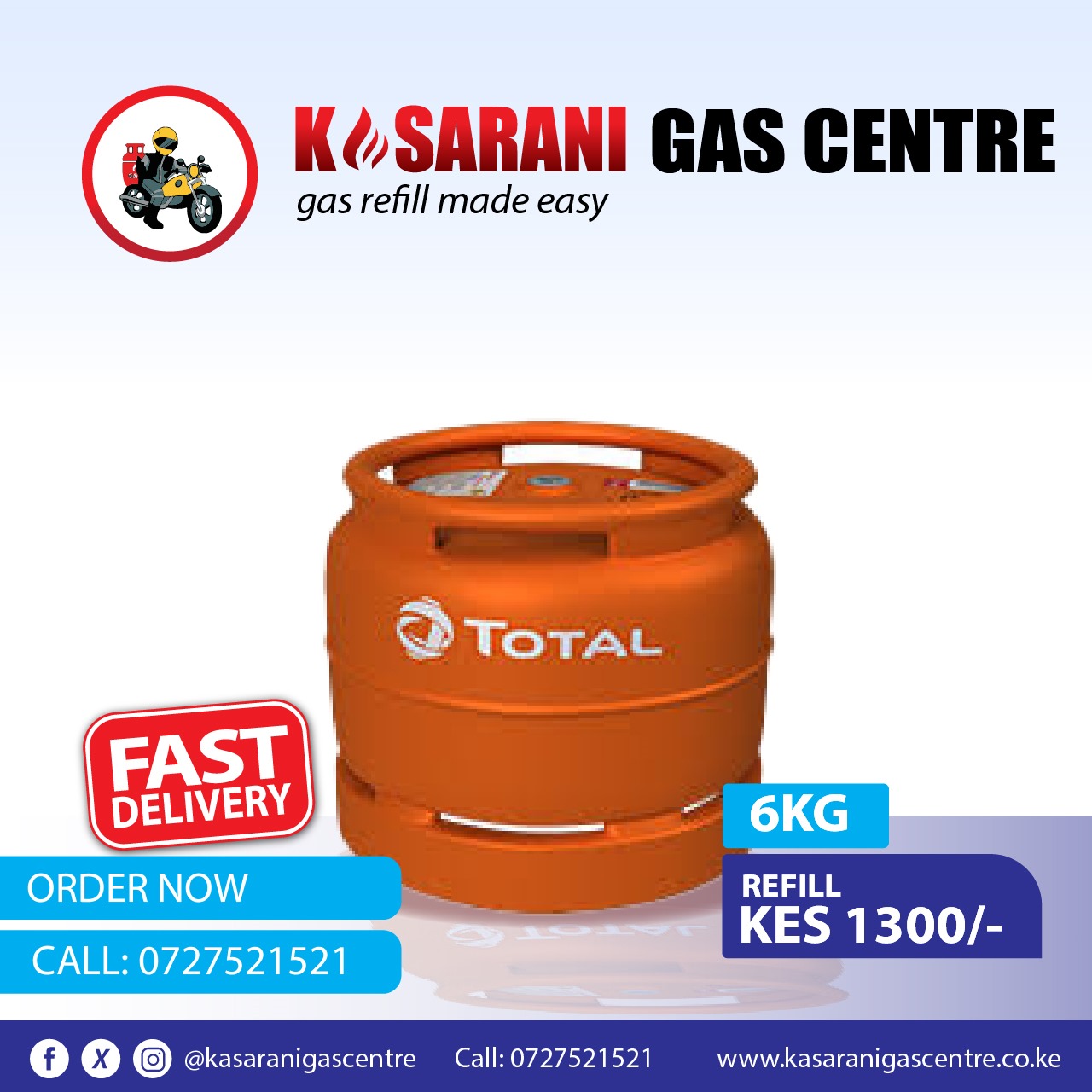 Total Gas 6KG Refill