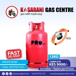 Progas (13kg with regulator + pipe + cylinder)