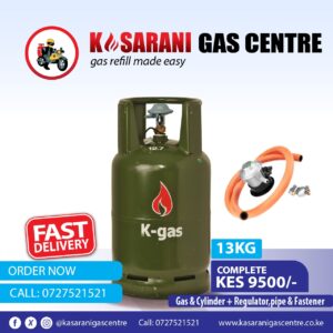 Rubis K Gas (13kg with regulator + pipe + cylinder)