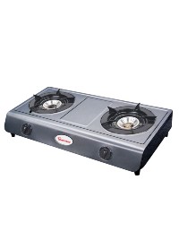 Ramtons RG/515 Teflon-Black Table top 2 Burner Gas Cooker